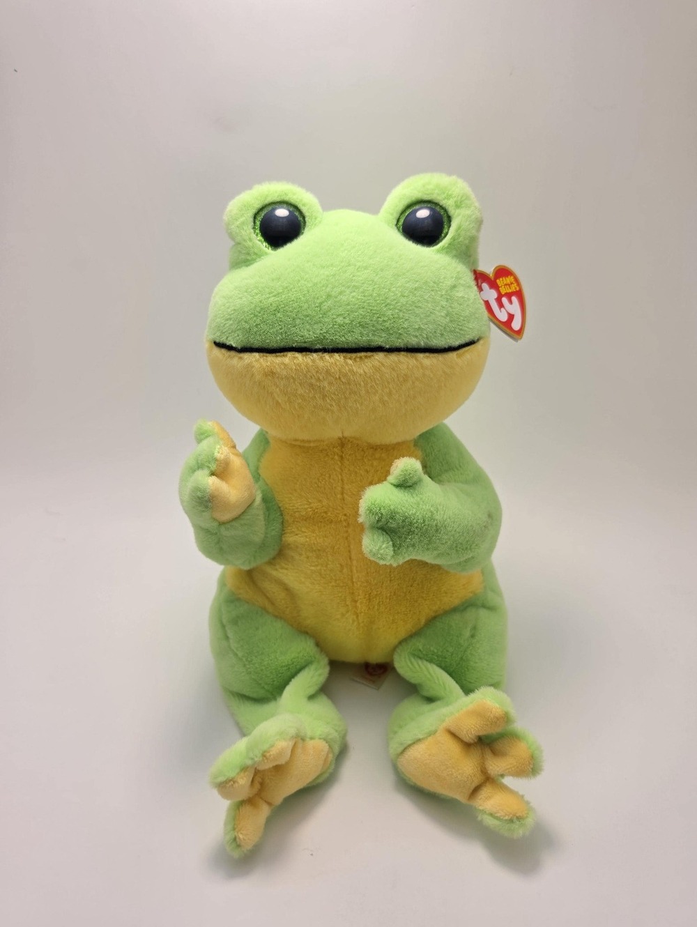 Ty Beanie Bellies “Snapper” the Frog! (larger 10 inch)